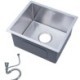 Manual Single Bowl Stainless Steel Kitchen Sink Tank