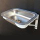 Stainless Steel Single Bowl Wall Mounted Kitchen Sink