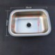 Stainless Steel Single Bowl Wall Mounted Kitchen Sink