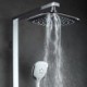 Shower Faucet System in Chrome