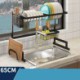 Multifunctional Stainless Steel Kitchen Rack Storage Sink Rack