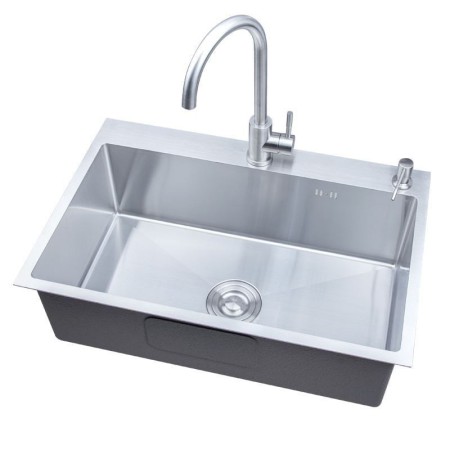 6845 Single Bowl Stainless Steel Kitchen Sink