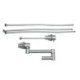 Stainless Steel Invisible Single Bowl Sink Folding Faucet for Kitchen Sink