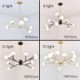 Living Room Bedroom Modern LED Chandelier Branches Pendant Light