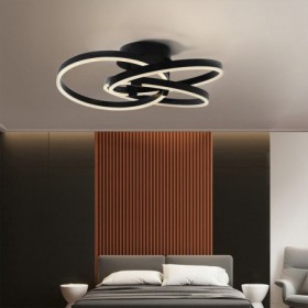 3 Ring Ceiling Lamp Modern LED Ceiling Light For Living Room Bedroom