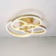 3 Ring Ceiling Lamp Modern LED Ceiling Light For Living Room Bedroom