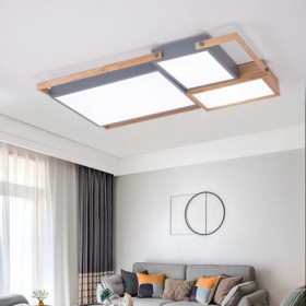 For Living Room, Modern LED Ceiling Light Splicing Rectangular Ceiling Lamp