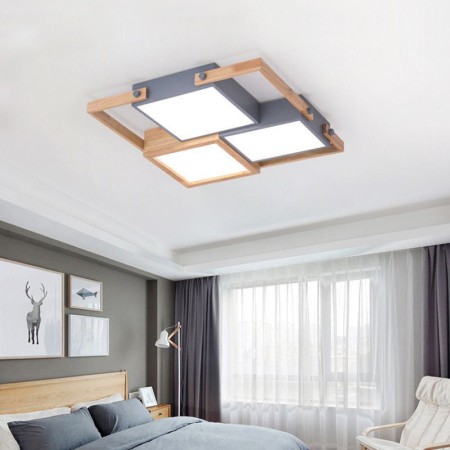 For Living Room, Modern LED Ceiling Light Splicing Square Ceiling Lamp