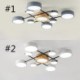 For Living Room, Modern LED Ceiling Light Splicing Quadrilateral Ceiling Lamp