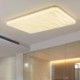 Rectangular Corrugated Ceiling Lamp with LED Acrylic