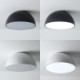 Creative LED Ceiling Cover Light For Bedroom Loft Modern Half Dome Ceiling Light