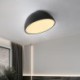 Creative LED Ceiling Cover Light For Bedroom Loft Modern Half Dome Ceiling Light