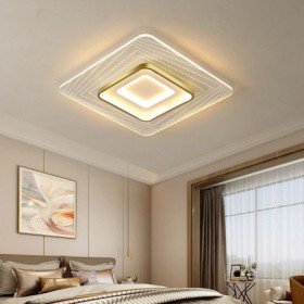 LED Ceiling Light Flush Mount Square Bedroom Ceiling Lamp