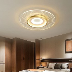 Round LED Ceiling Light Modern Flush Mount Lighting Fixture