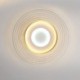 Round LED Ceiling Light Modern Flush Mount Lighting Fixture