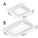 LED Flush Mount Square Shape Ceiling Light for Living Room Modern Ceiling Light