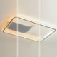 Rectangular Flush Mount LED Ceiling Lamp Modern LED Ceiling Light Fixture