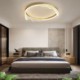 LED Flush Mount Circular Ceiling Light For Hotel With Wavy Edge Decoration