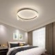 LED Flush Mount Circular Ceiling Light For Hotel With Wavy Edge Decoration