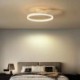 Circle Lighting Lamp with Acrylic Lamphade Modern LED Flush Mount Ceiling Light Fixture