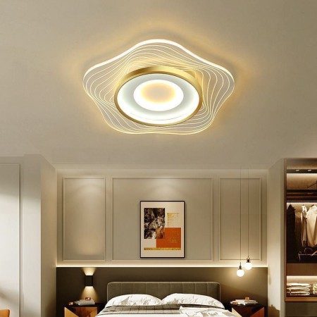 Innovative LED Ceiling Light Modern Flush Mount Lighting Fixtures in the Shape of a Star