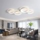 90W LED Ceiling Lamp 7200LM 4 Rings Living Room Lighting Fixture